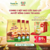 Combo 3 Bột Ngũ Cốc Gạo Lứt Huyết Rồng Canxi