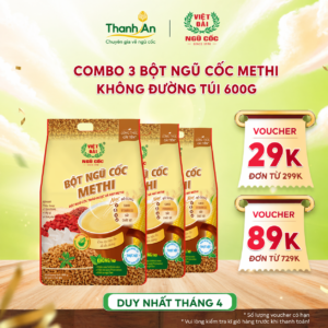 Combo 3 Bột Ngũ Cốc Methi